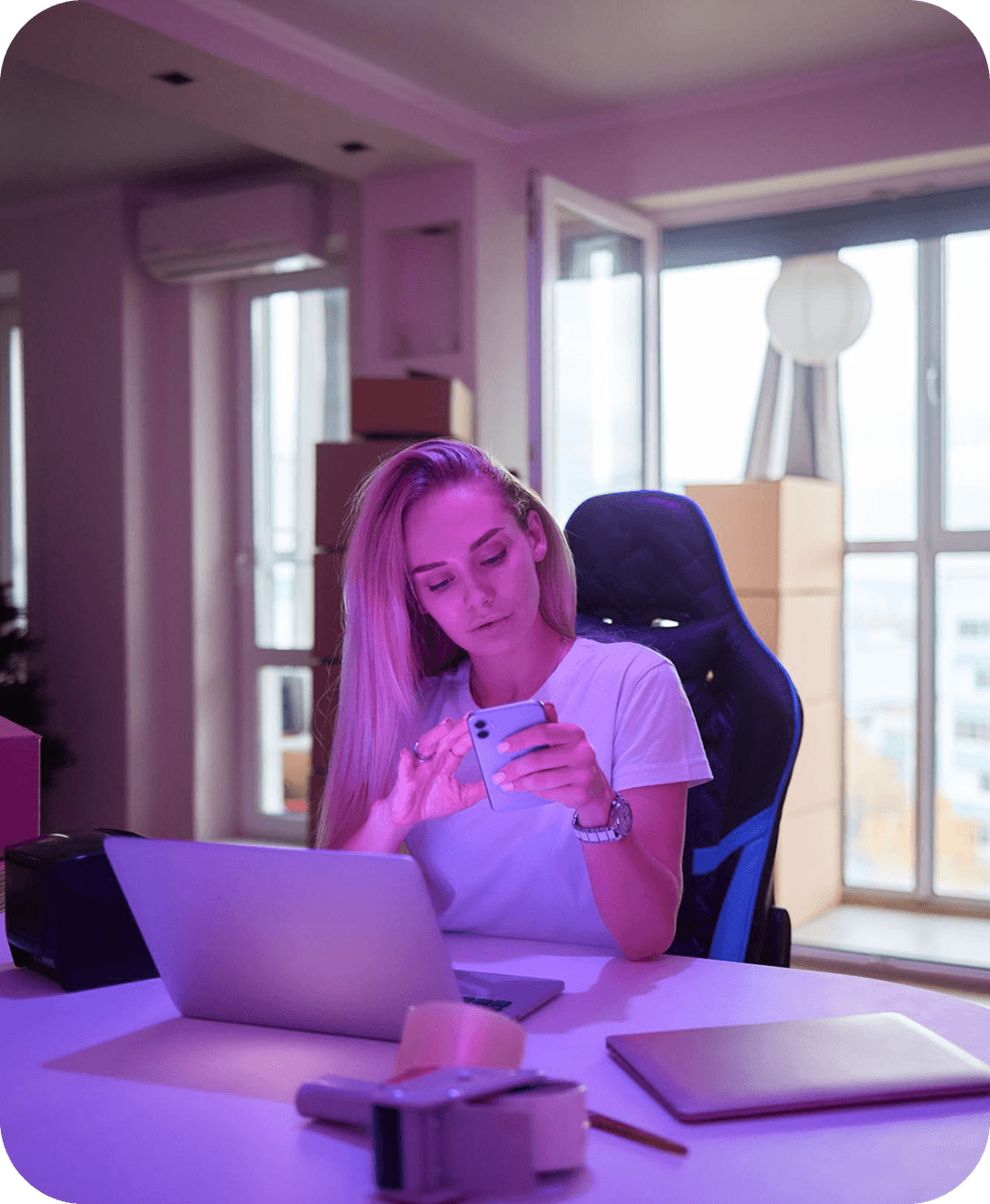 Woman Working
